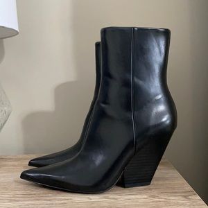 Zara wedge boots